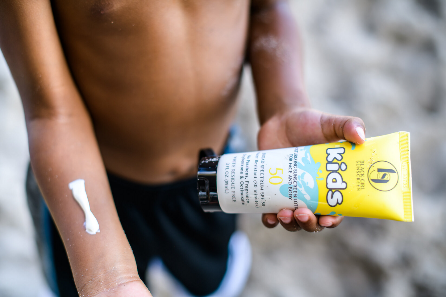 Msichana Mweusi Jua kwa Watoto SPF 50