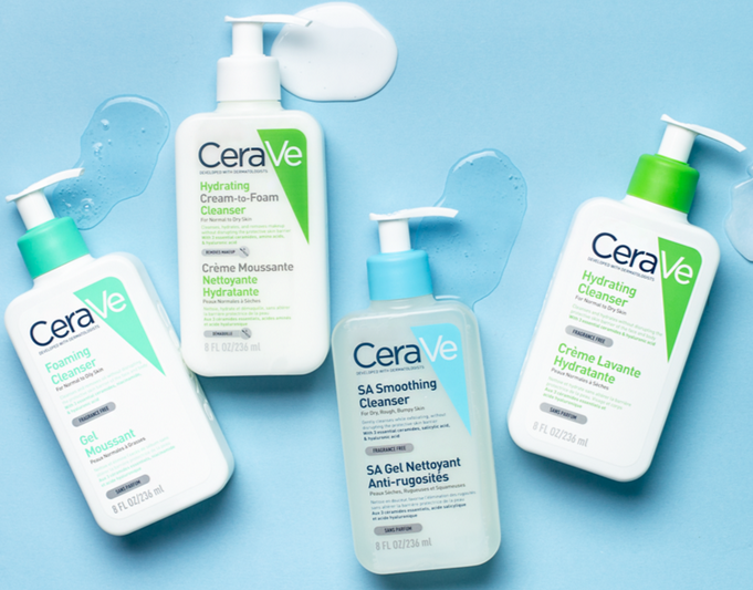 Cerave Facial Cleansers