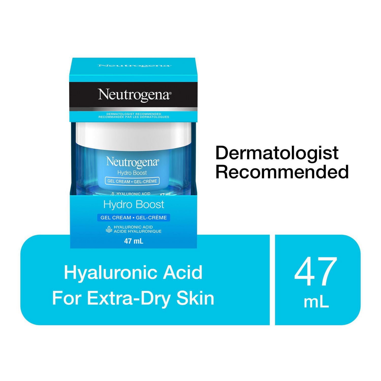 Neutrogena Hydro Boost Gel‑Cream – Lightweight Hyaluronic Moisture
