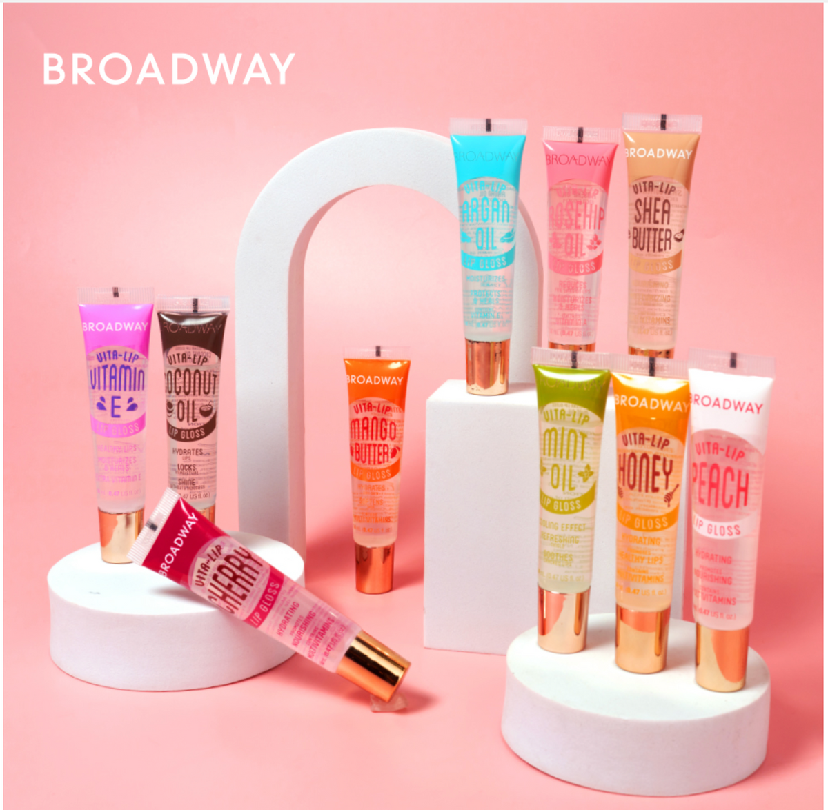 Broadway Vita Lip Glosses