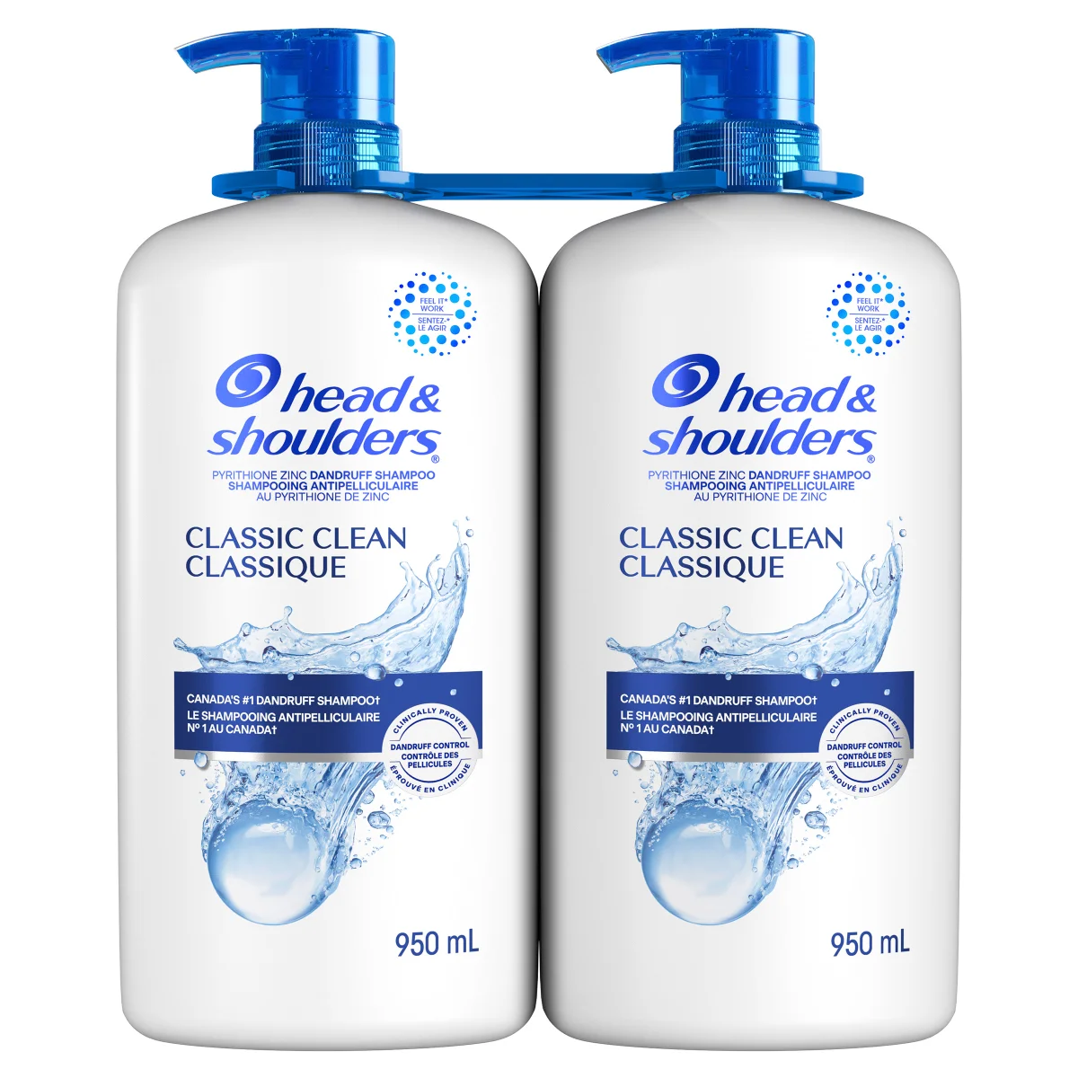 Head & Shoulders Classic Clean Dandruff Shampoo 950ml