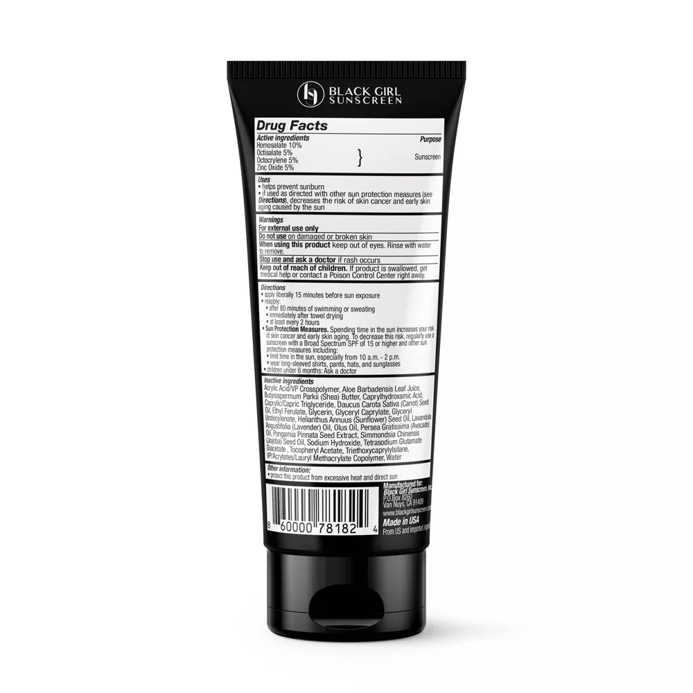 Msichana Mweusi Jua kwa Watoto SPF 50