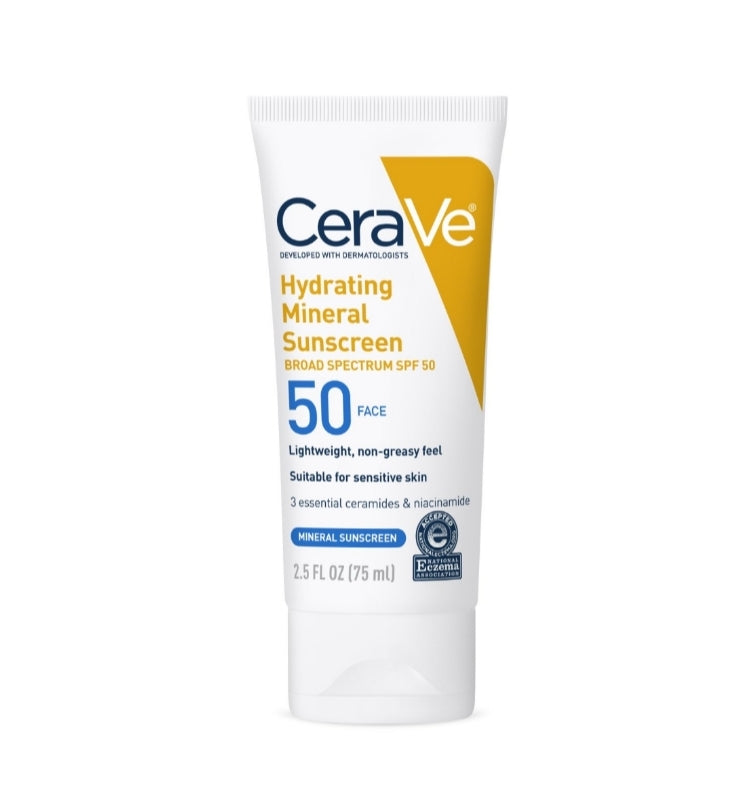 CeraVe Hydrating Face Sunscreen