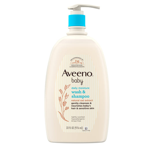 Aveeno Baby Daily Moisture Wash & Shampoo,