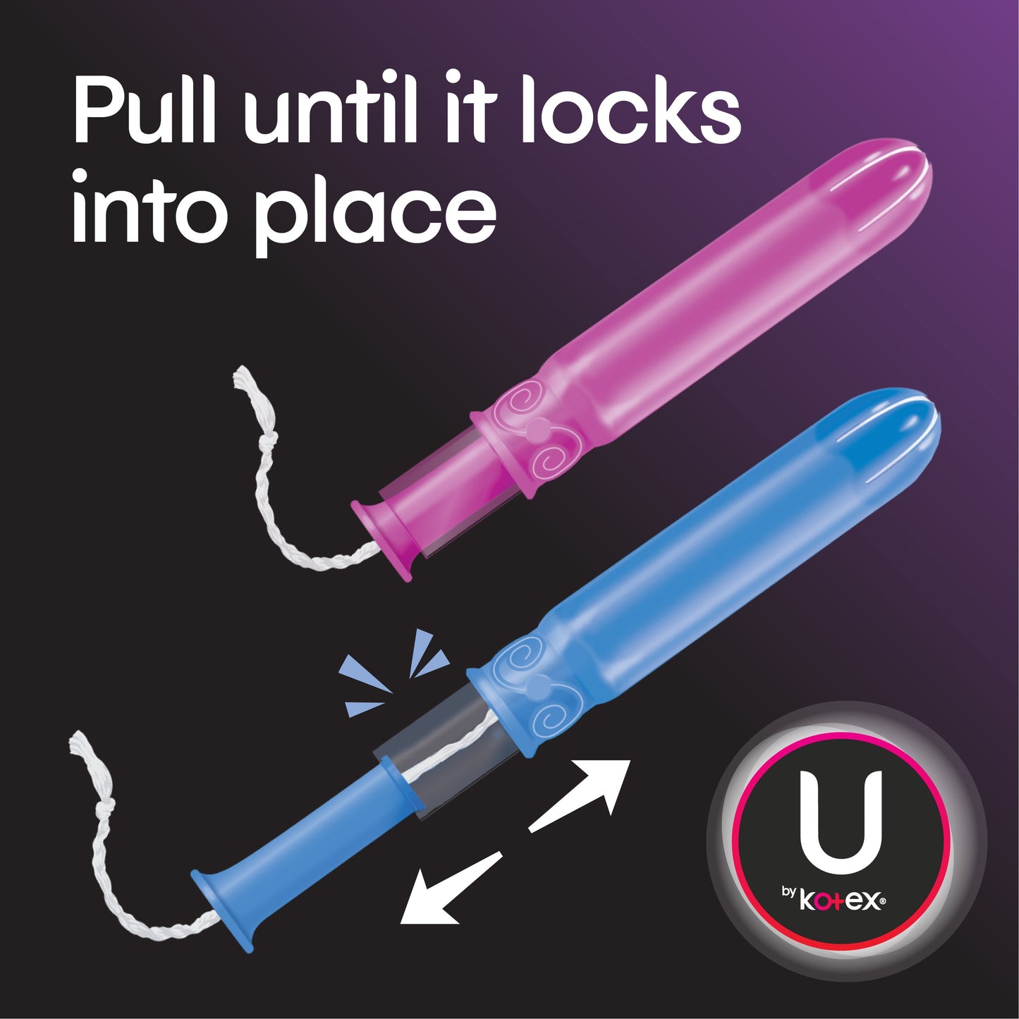 U by Kotex Tampons