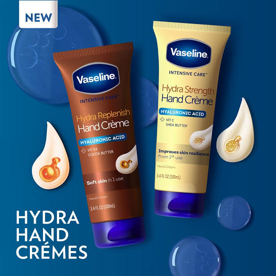 Vaseline Hydra Hand Cremes