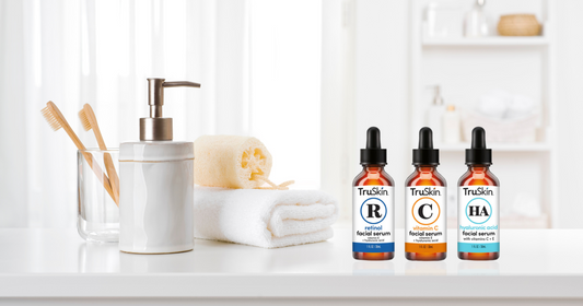 Hyaluronic acid, Vitamin C serum and Retinol