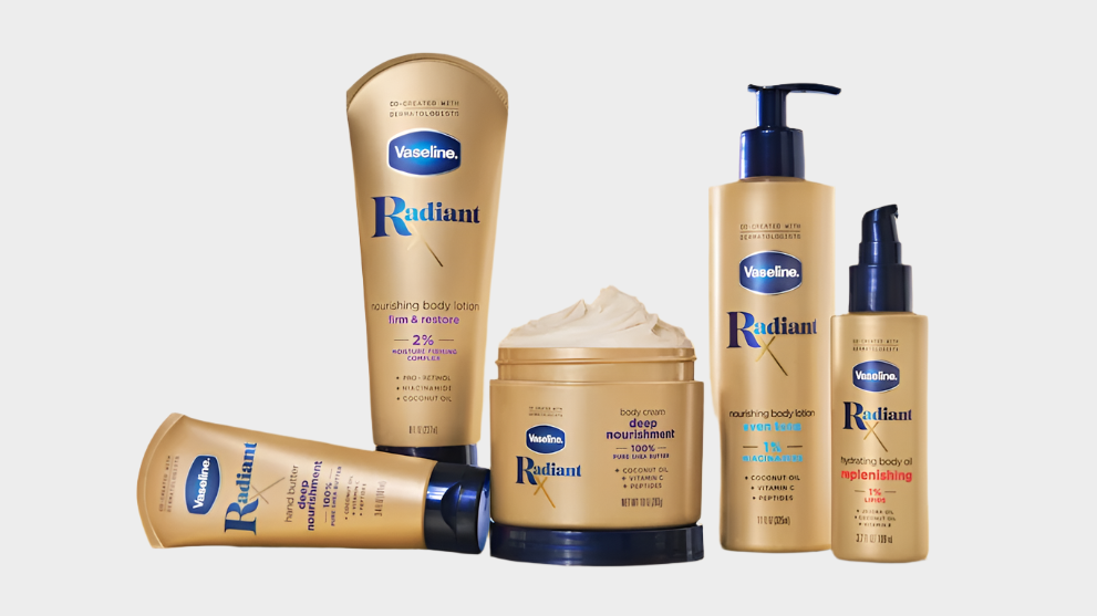 Vaseline Radiant X Collection