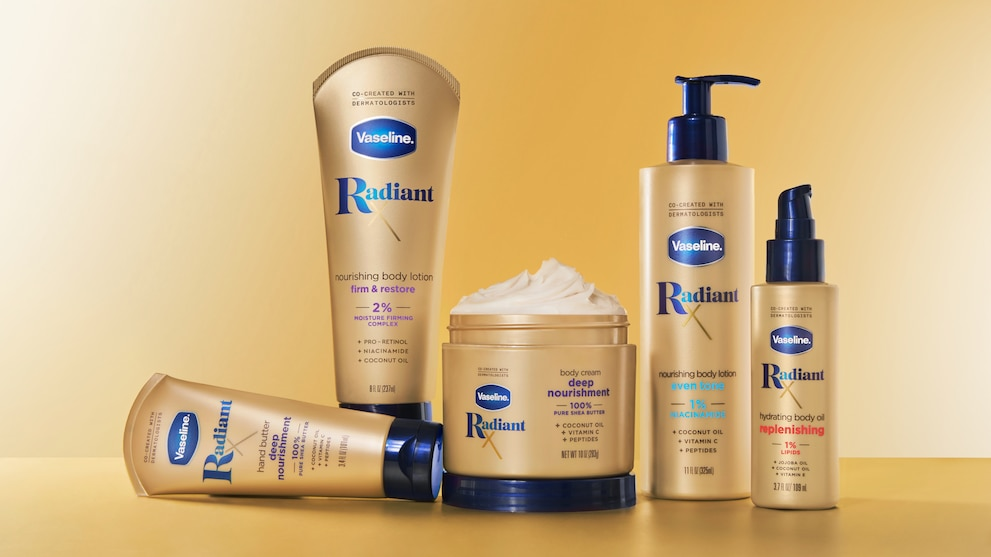 Vaseline Radiant X Collection