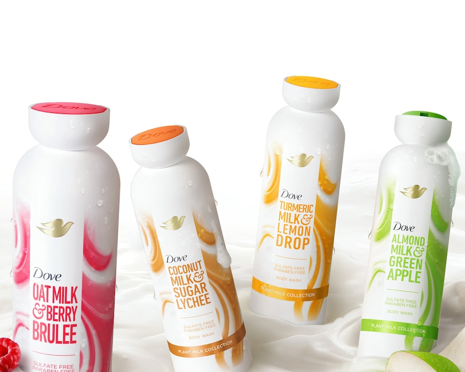 Dove Plant Milk Cleansing Collection