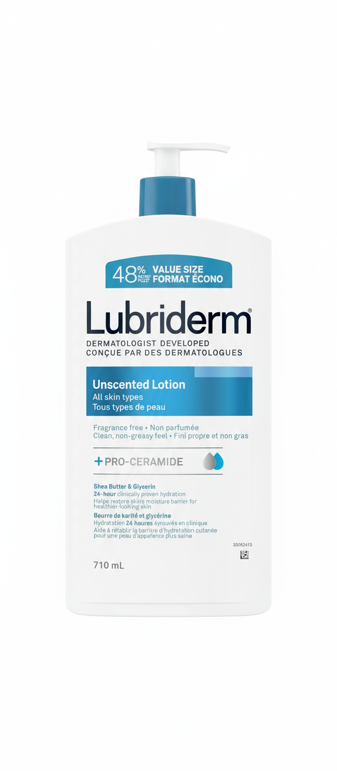 Lubriderm Unscented Lotion 710ml