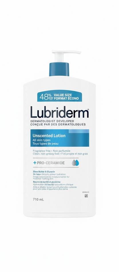 Lubriderm Unscented Lotion 710ml