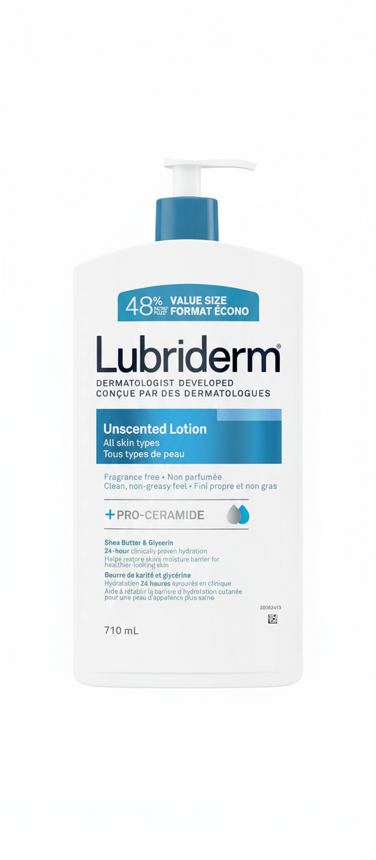 Lubriderm Unscented Lotion 710ml