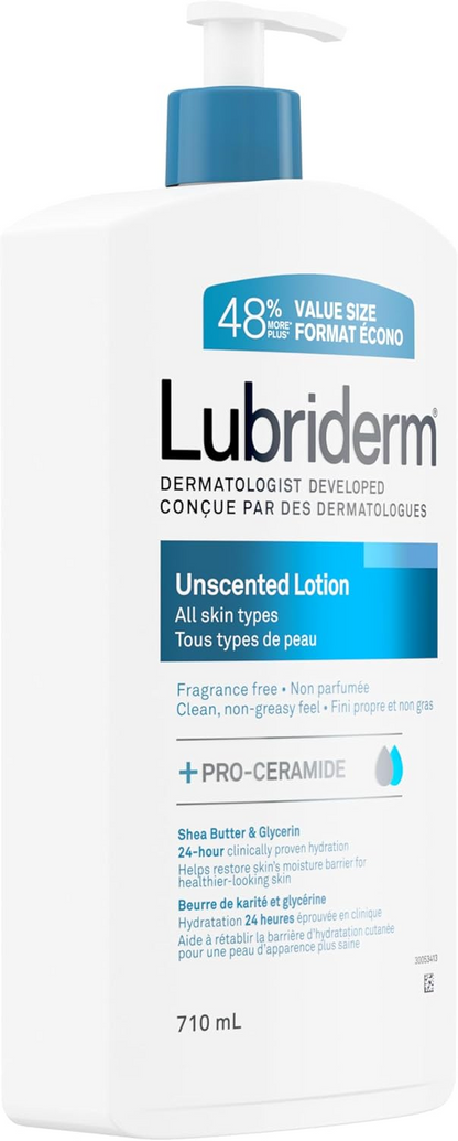 Lubriderm Unscented Lotion 710ml