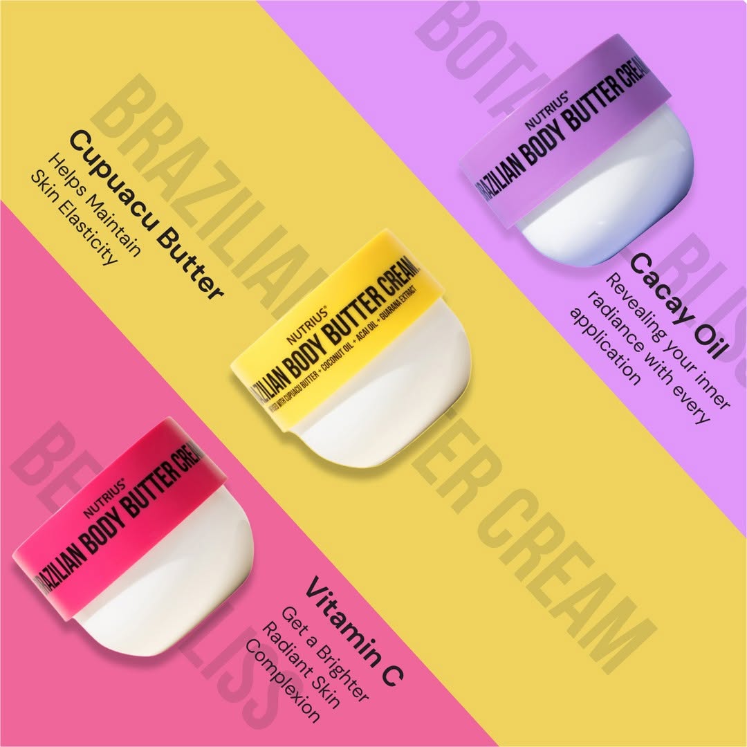 Nutrius Brazilian Body Butter Cream