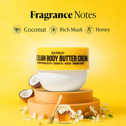 Nutrius Brazilian Body Butter Cream