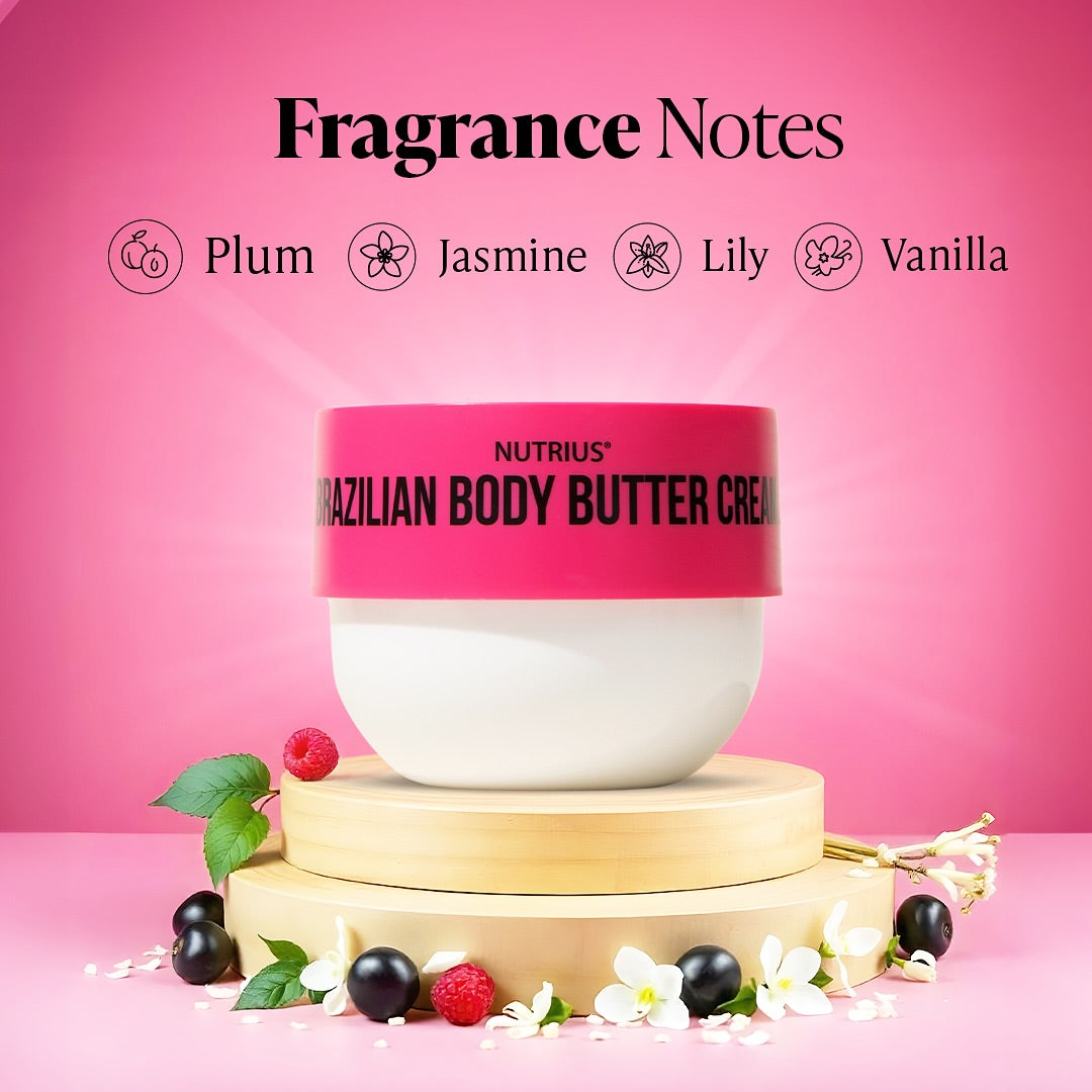 Nutrius Brazilian Body Butter Cream