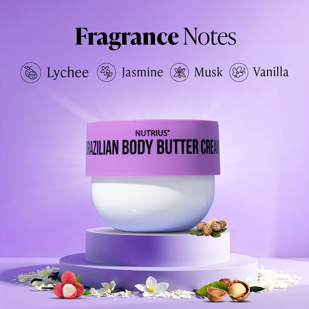 Nutrius Brazilian Body Butter Cream