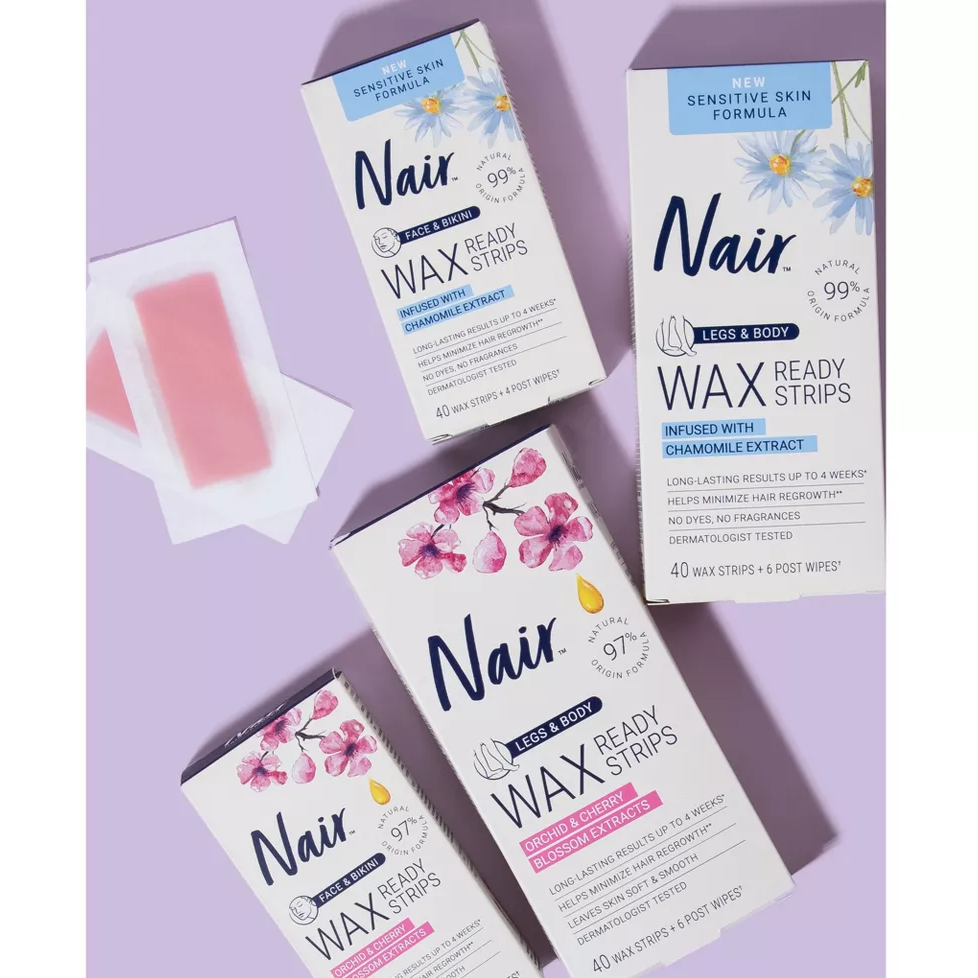 Nair Self Waxing Strips