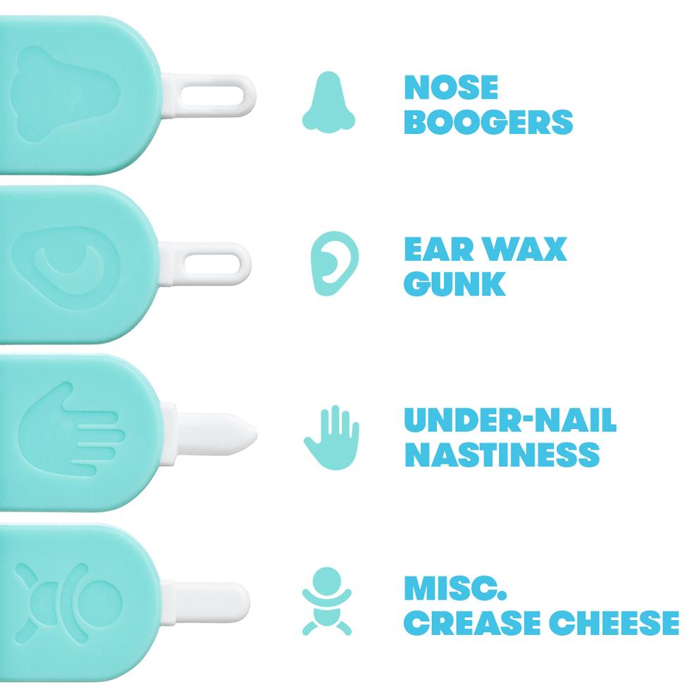 3-in-1 Nose, Nail + Ear Picker