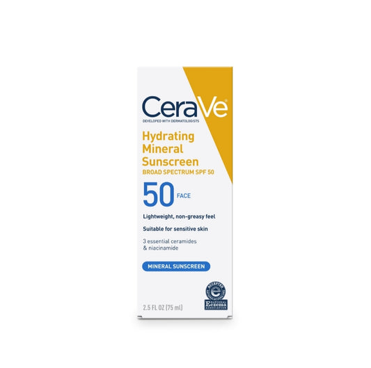 CeraVe Hydrating Face Sunscreen